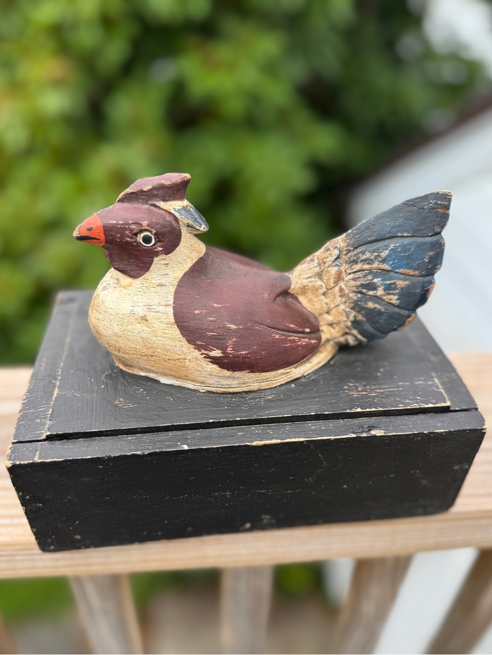 Rustic Decorative Wooden Box